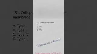 Physiotherapy MCQ | Question 151 |