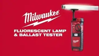 Milwaukee&reg; Fluorescent Lamp and Ballast Tester 2210-20