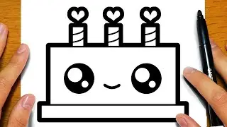 COMMENT DESSINER UN G&Acirc;TEAU MIGNON | Dessins faciles