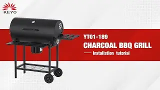 Charcoal BBQ Grill Installation: Easy 3D Animated Step-by-Step Guide