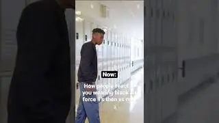How people react to you wearing black Air Force 1&rsquo;s then vs now #meme