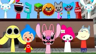 Sprunki OC Stitch Angel Added to Minecraft PE