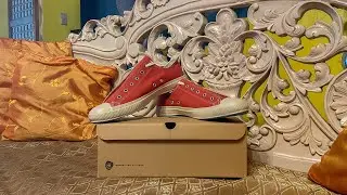 Shoes like Pottery in red | Made in Japan shoes | hailstories