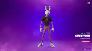 GUGGIMON Skin Showcase | Fortnite Chapter 2 Season 7