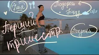 Перший триместр. 9-13 тиждень вагітності. Смакові вподобання, подорож в Ніццу та  покупки