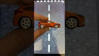 Удивительная трасса Hot Wheels Focus RS оранжевого цвета #car #hotwheels #roadforhotwheels