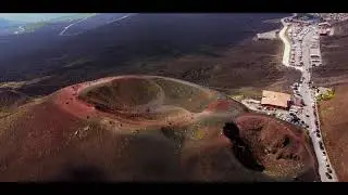 ETNA CRATERI SILVESTRI - DJI drone cinematic video in the clouds 4K