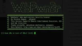 WebPwn3r - Web Applications Security Scanner | RCE | XSS | SQL Injection | Kali Linux | Parrot Os