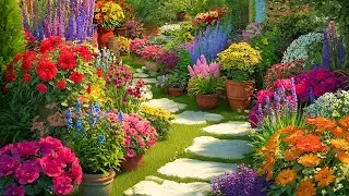 Serene Rose Garden Escape 🌹 | Explore Tranquil Landscapes | Nature&rsquo;s Peaceful Beauty