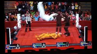 WWE BattleFight Big Bear Vs Marco Bear Vs Alvin Bear Vs Fred Bear