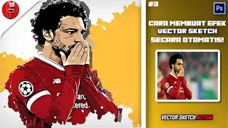 CARA BUAT GAMBAR VECTOR OTOMATIS!! - Adobe Photoshop
