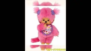 Pl&uuml;schtier Bandai Monchhichi Frozen Fruit 20 cm