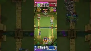 Super unfortunate monk push #clashroyale #supercell #arena10