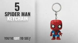 Top 10 Spider Man Keychain [2018]: Funko POP! Marvel Keychain: Spider-man