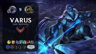 Varus Support vs Nautilus - EUW Grandmaster Patch 13.1