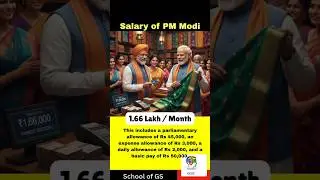 PM Modi Salary| Indian PM | Narendra Modi #naremdramodi #salary