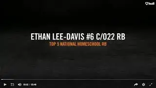 Ethan Lee-Davis #6 RB/ATH C/O22 Weeks 1-4 Highlights
