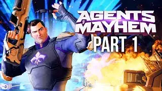 AGENTS OF MAYHEM Gameplay Walkthrough Part 1 - INTRO (Full Game)