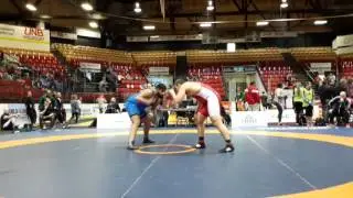 2016 Canadian Senior Championships: 125 kg Kyle Nguyen vs. Amar Dhother