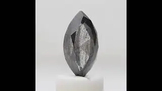 NATURAL FANCY DIAMOND RUSTIC DIAM 0.81TCW SALT PEPPER MARQUISE ROSE CUT FOR GIFT - SU