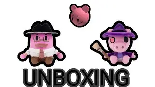 mr. p and witch piggy plush unboxing!