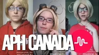 NEW Aph Canada | Musical.ly Cosplay compilation #2