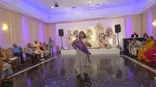 Grandmother's Surprise Baby Shower Dance Performance | Nanha Sa Mehmaan |  Achyutam Keshavam |