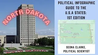 North Dakota | Political Infographic Guide to the U.S. States (1st Edition) 🇺🇸