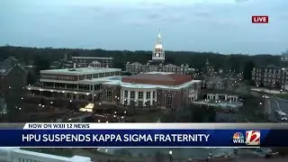 High Point University: Kappa Sigma fraternity suspended