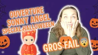 Ouverture Sonny Angel Spécial Halloween 🎃 | GROS FAIL 😱 Micro oublié, boîtes déjà ouvertes !