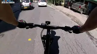MTB NH 10 free ride Gangtok to Ranipool !