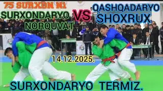 #FINAL #QASHQADARYO SHOXRUX POLVON VS #OLTINSOY NORQUVAT GʻALABASI. #SURXONDARYO #TERMIZ. 14.12.2025