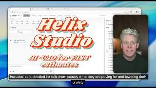 HelixStudio.dev/bimapp.ai Deep Dive (AI VIBE CAD FOR concept models and estimates)