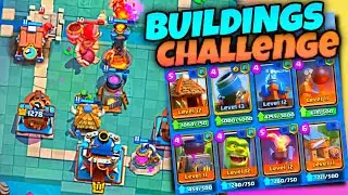 Building ONLY Deck Challenge | Clash Royale in Hindi