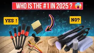 Best Car Detailing Brush Set 2025 | For a Spotless Interior & Exterior!