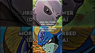Jiren Full Power (DBS | MANGA) vs Moro 73 Absorbed (DBS | MANGA)