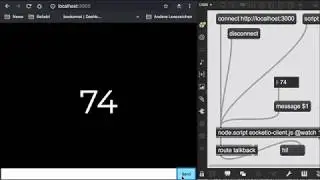 10 Node in Max | 03 SocketIO Client
