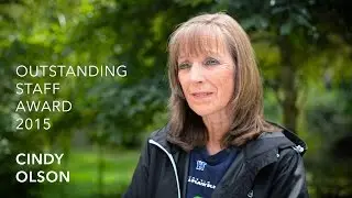Cindy Olson - Outstanding Staff Award 2015