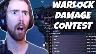 Asmongold Hosts Demo Warlock Damage Contest