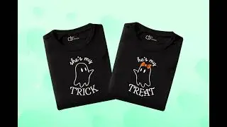 couples matching T-shirts