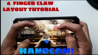 Call OF Duty Mobile | 4 Finger Claw Layout + Hand Cam + GamePlay!!