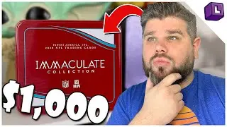 $1,000 FOR ONE NFL PACK! Opening 2020 Immaculate NFL Football