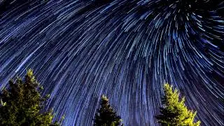 Path to the Stars timelapse (Vortex Star Trail)