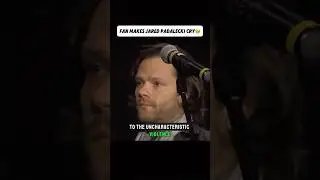 Fan Makes Jared Padalecki Cry🥹 #shorts #jaredpadalecki