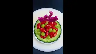 Swan-style small fruit plate #fruit plate# dish-style