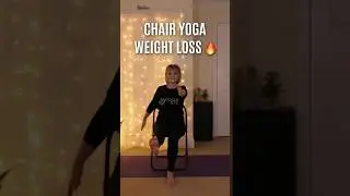 Chair Yoga for Seniors & Beginners | Boosting energy and Mobility  #ChairYogaForWeightLoss