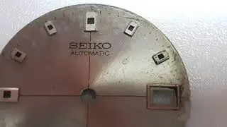 How to strip a watch dials lacquer on a 50 year old SEIKO