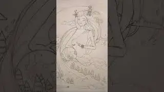 save tree 🌲 poster making||new video ll #drawing #ytshorts_ #youtubeshorts