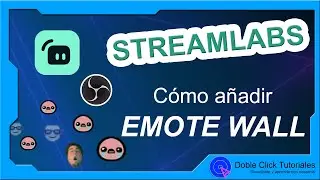 🐷 Cómo utilizar Emote Wall de Streamlabs en OBS Studio