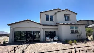 Ember Plan 2 Woodside homes, new build tour in Northwest Las Vegas. Home for sale